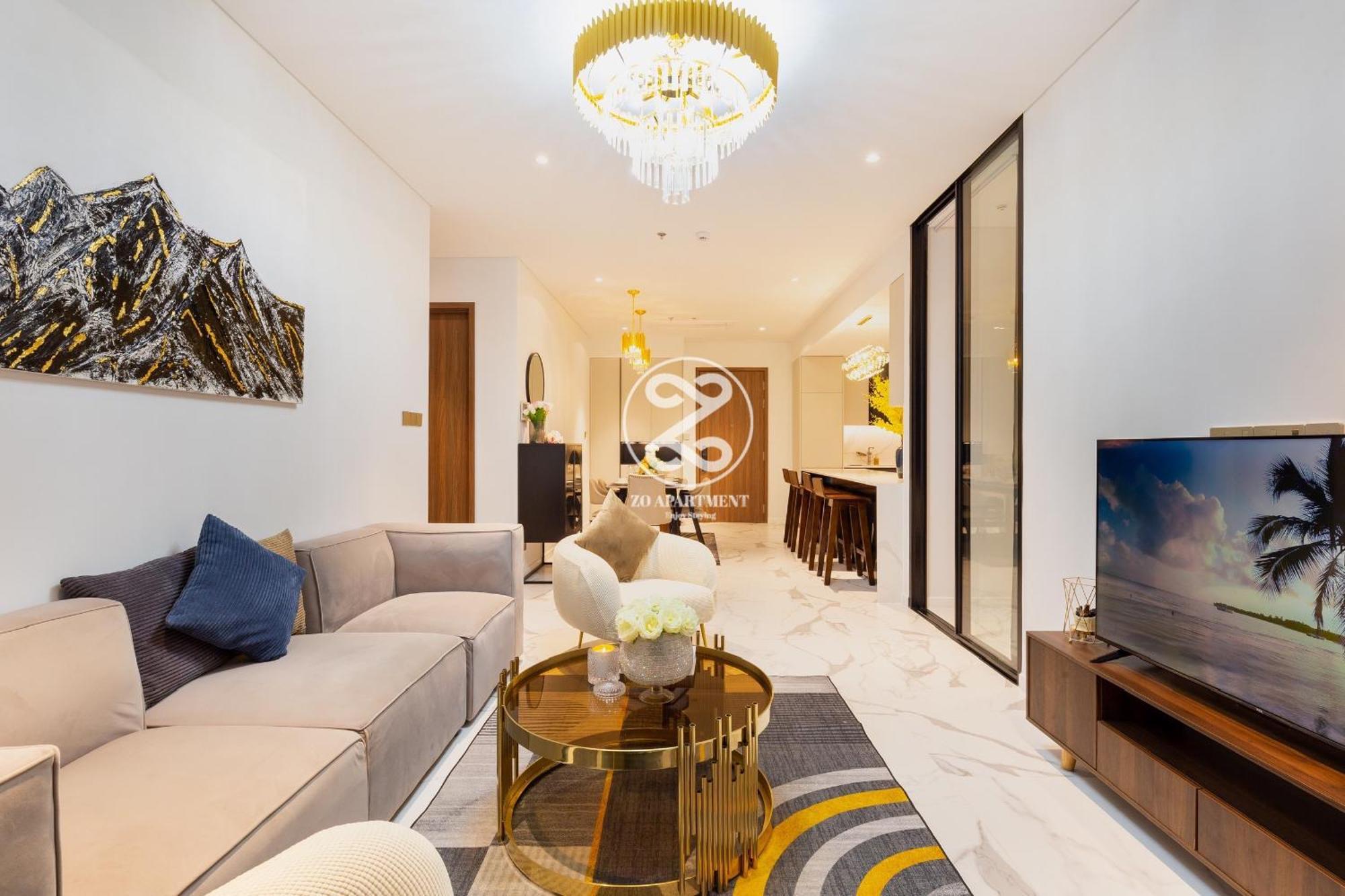 The Crest-Central Saigon Riverside -Free Pool-Gym-Sauna Room-Yoga Room Ho Chi Minh City Exterior photo